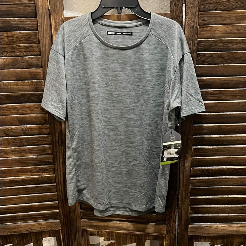 REI Heather Grey Short Sleeve Tee Classic Fit